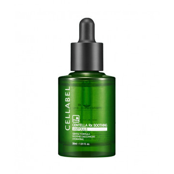 Биомиметическая успокаивающая сыворотка «Центелла» -CELLABEL CENTELLA RX SOOTHING AMPOULE, 30мл